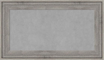 Amanti Art Grey Framed Magnetic Board 17x29 Small Vision Board by AmantiArt
