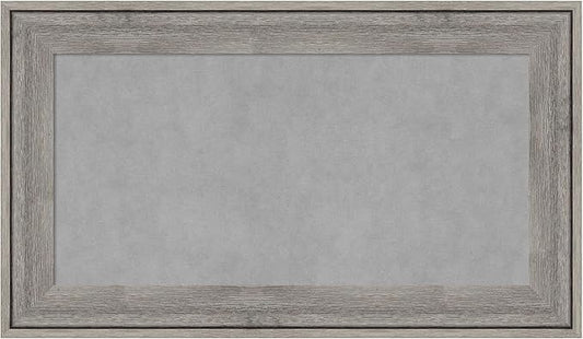 Amanti Art Grey Framed Magnetic Board 17x29 Small Vision Board by AmantiArt