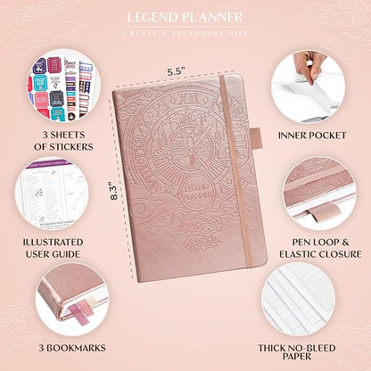 Legend Planner – Weekly & Monthly Life Planner to Hit Your Goals & Live - Image 2