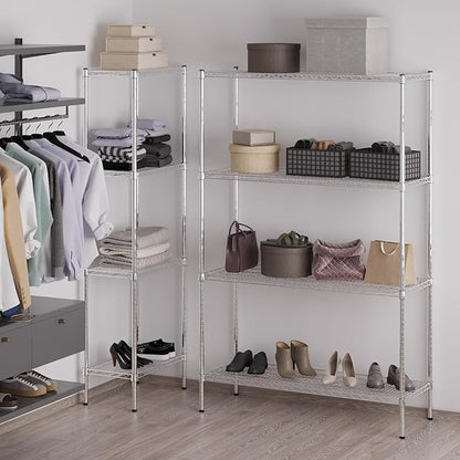 Regal Altair 18" Deep x 48" Wide x 74" Height Wire Shelving Kit | 4-Tier | NSF - Image 5