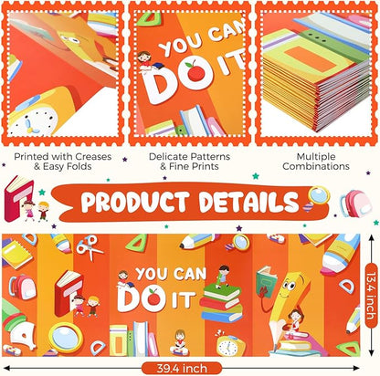24 Pcs Privacy Boards for Student Desks Bright Colored Classroom Desk Divider - Image 6