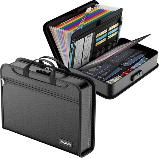 DocSafe Accordion File Organizer Bag by DocSafe