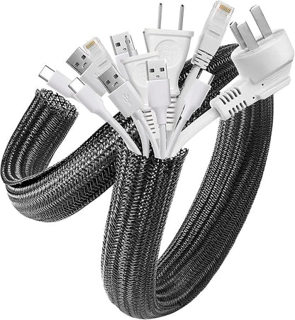 AGPTEK Cable Sleeve Cover, Home Office Wire Management Computer TV Wire Loom by AGPTEK
