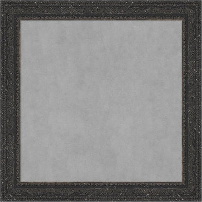 Amanti Art Black Framed Magnetic Board 29x29 Medium Vision Board by AmantiArt