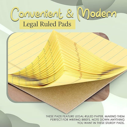 Emraw Jr. Legal pad, legal/wide Ruled Writing Pad. Perforated Edge. 5" X 8" - Image 6
