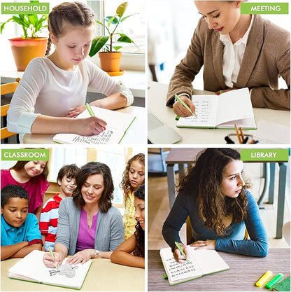 feela 5 Pack Notebooks Journals Bulk, Hardcover Notebook Classic Ruled Lined - Image 7