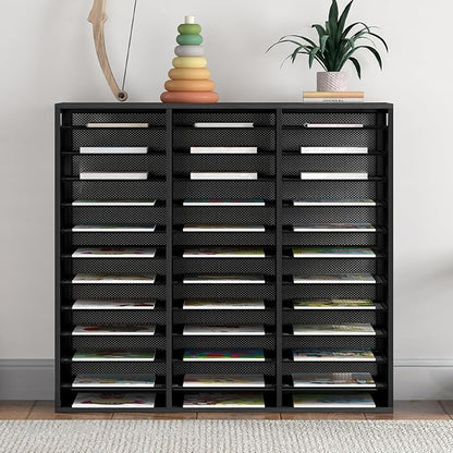 PAG-Mass Mail Sorter Adjustable Countertop Mail Holder, Heavy Duty Literature - Image 7