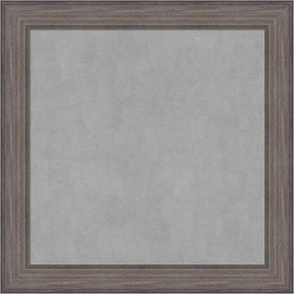 Amanti Art Grey Framed Magnetic Board 29x29 Medium Vision Board by AmantiArt
