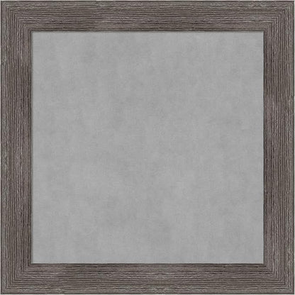 Amanti Art Grey Framed Magnetic Board 15x15 X-Small Vision Board by AmantiArt
