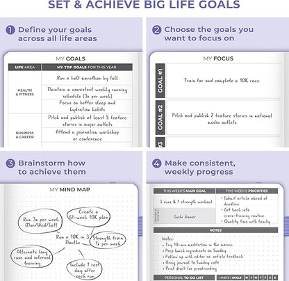 Clever Fox Dated Planner 2026-2027 – Weekly Life Planner Notebook - Image 8