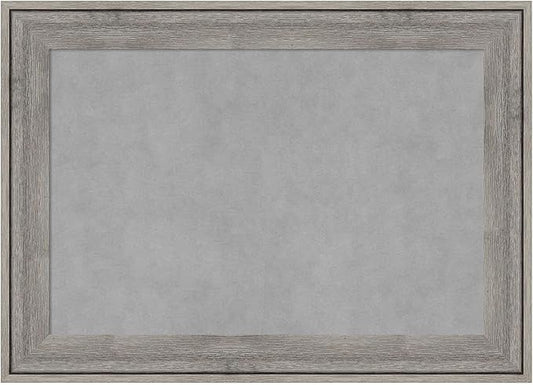 Amanti Art Grey Framed Magnetic Board 21x29 Medium Vision Board by AmantiArt