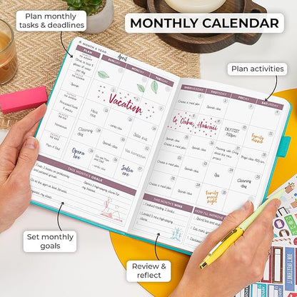 Clever Fox Planner 2nd Edition – Colorful Weekly & Monthly Goal Planner - Image 4