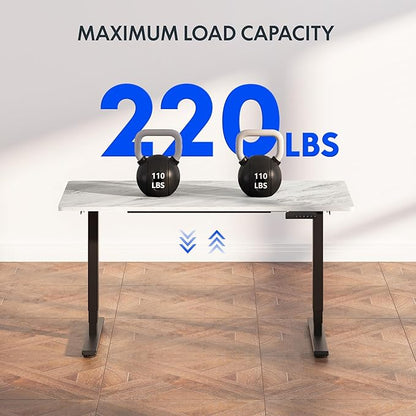 FLEXISPOT E6 3-Stage Dual Motor Electric Standing Desk 48 x 30 Sit Stand Up Desk - Image 8