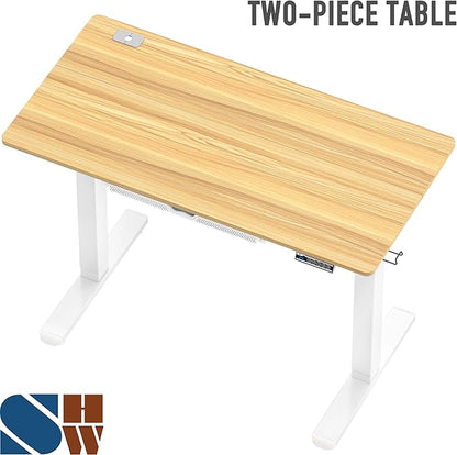 SHW 48-Inch Electric Height Adjustable Standing Desk - Image 9