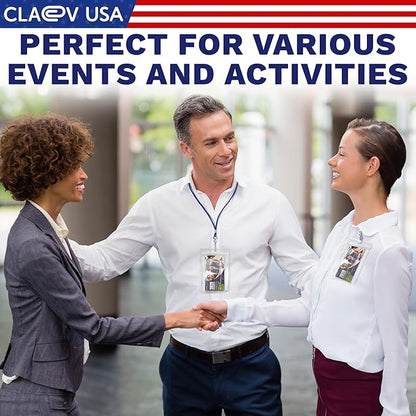 Claev Fast Seal Vertical 4x6 Passport & Card Holders, 100 Pack), Conferences - Image 8