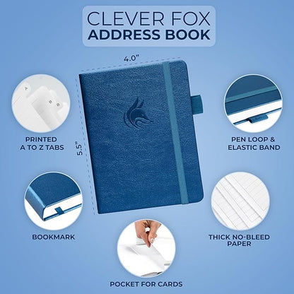 Clever Fox Address Book with alphabetic tabs - Image 2