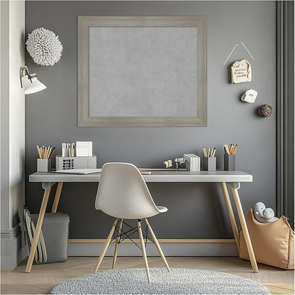 Amanti Art Grey Framed Magnetic Board 24x28 Medium Vision Board - Image 7
