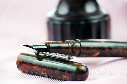 Conklin All American Fountain Pen in Brownstone – Stub Nib, Rich Brown Finish & - Image 7