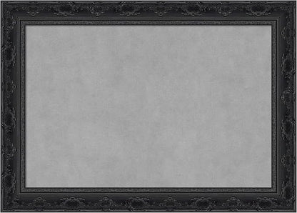 Amanti Art Black Framed Magnetic Board 20x28 Medium Vision Board by AmantiArt