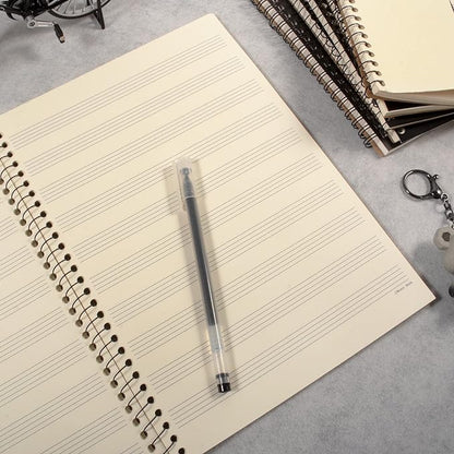MAXCURY Blank Sheet Music Composition Manuscript Staff Paper Art Music Notebook - Image 6