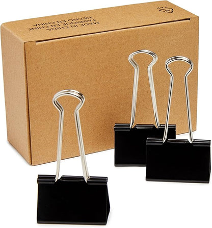 Amazon Basics Sturdy Binder Clips by AmazonBasics
