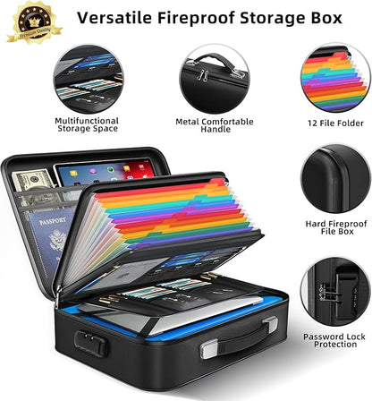 Deelhety Fireproof Document Box - Image 4