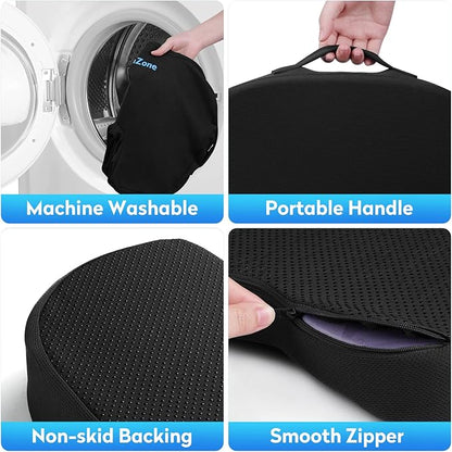 CushZone Seat Cushion, Memory Foam Cushion - Image 4