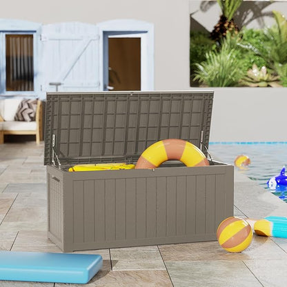 Yardgrace 270 Gallon Heavy Duty Outdoor Storage Box - Image 9