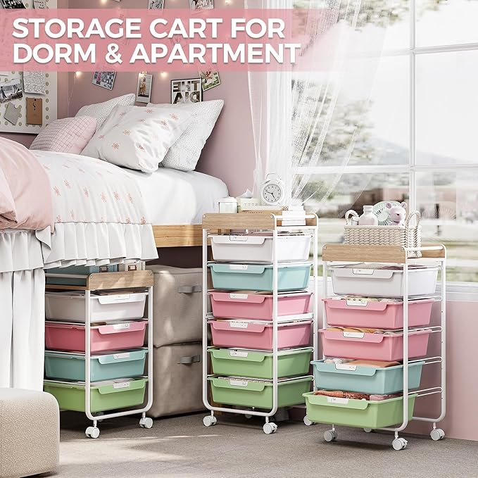 Rolling Storage Utility Cart - Image 7