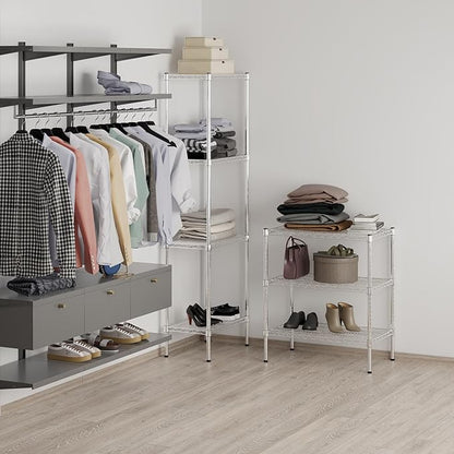 Regal Altair 18" Deep x 30" Wide x 34" Height Wire Shelving Kit | 3-Tier | NSF - Image 7