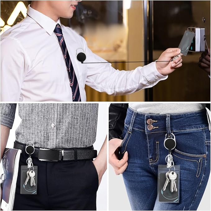 Giancomics Black ID Badge Holder - Image 3
