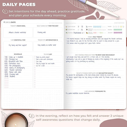 Clever Fox Self-Care Journal – Wellness & Daily Reflection Notebook – Mental - Image 4