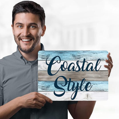 Custom Sign, Custom Street Sign, 11 Font Colors, 13 Font Styles, 4 Hole Options - Image 2