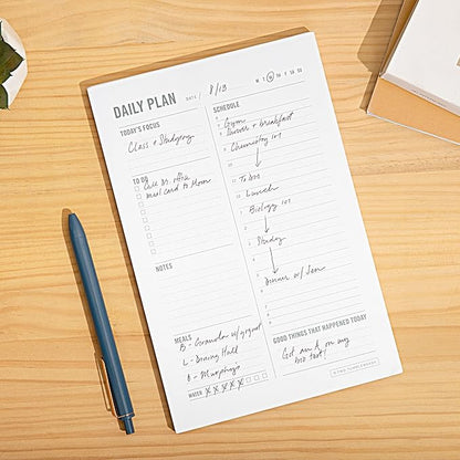 Daily Planner Notepad with Hourly Schedule - Image 2