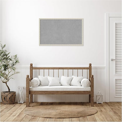 Amanti Art Silver Framed Magnetic Board 26x42 Large Vision Board - Image 5