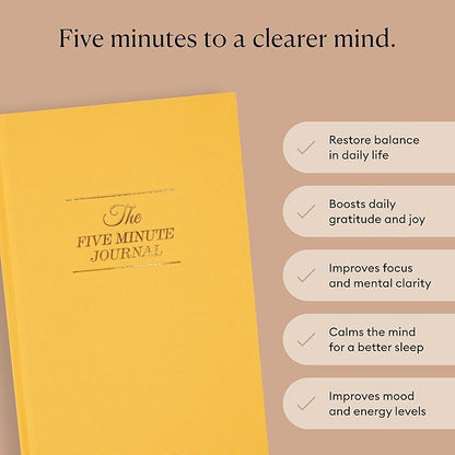 Intelligent Change The Five Minute Journal, Original Daily Gratitude Journal - Image 2
