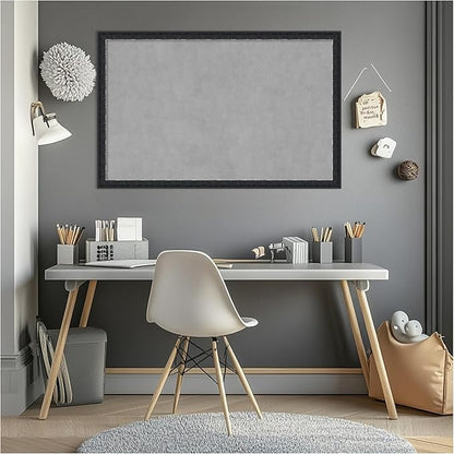 Amanti Art Black Framed Magnetic Board 22x34 Large Vision Board - Image 7