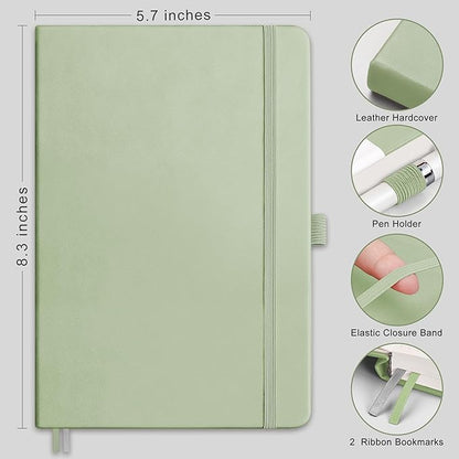 RETTACY Bullet Dotted Journal Notebook, 320 Numbered Pages, A5 Medium Size - Image 2