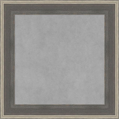 Amanti Art Grey Framed Magnetic Board 21x21 Small Vision Board by AmantiArt