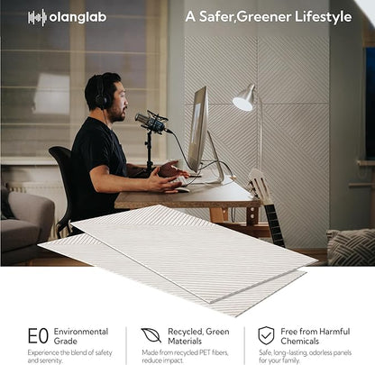Olanglab Peel and Stick Wall Panels 4 Pack, 47.2 x 23.6 per Wall Panels - Image 5