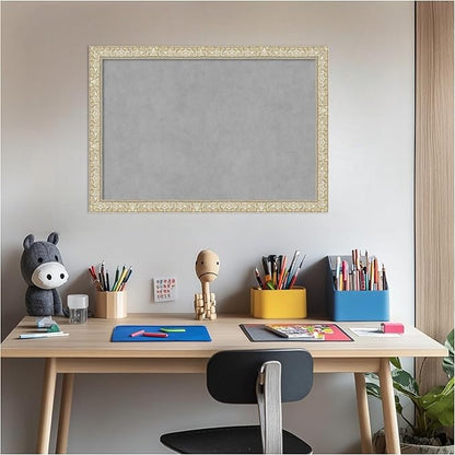 Amanti Art Silver Framed Magnetic Board 18x26 Medium Vision Board - Image 6