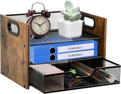 Wood Desk Organizer - Image 9
