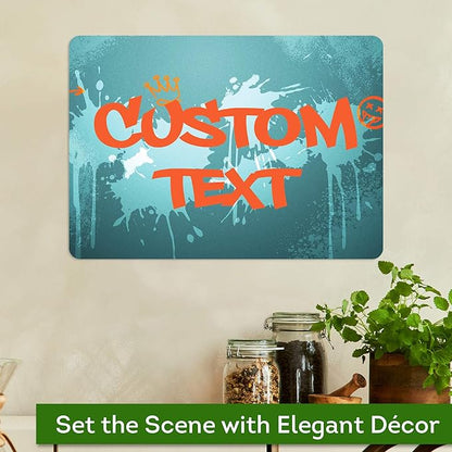 Custom Sign, Custom Street Sign, 11 Font Colors, 13 Font Styles, 4 Hole Options - Image 4