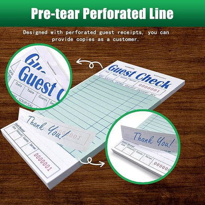 Guest Check Books 6 Pack, Guest Checks - Image 4