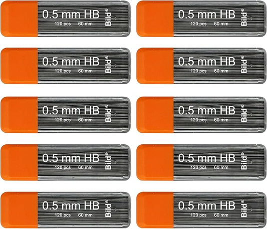 Bild Premium 1200 leads of 0.5mm Mechanical Pencil Lead Refills by Bild
