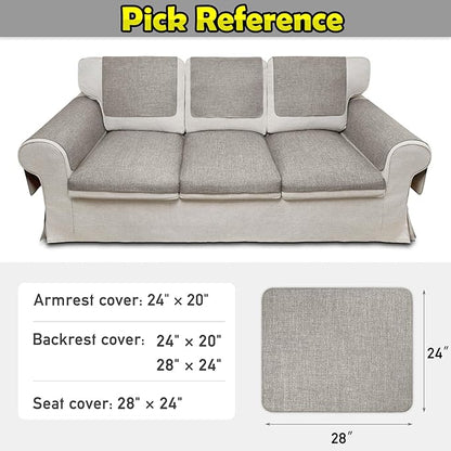 Couch Arm Covers, Waterproof Armrest Cover - Image 6