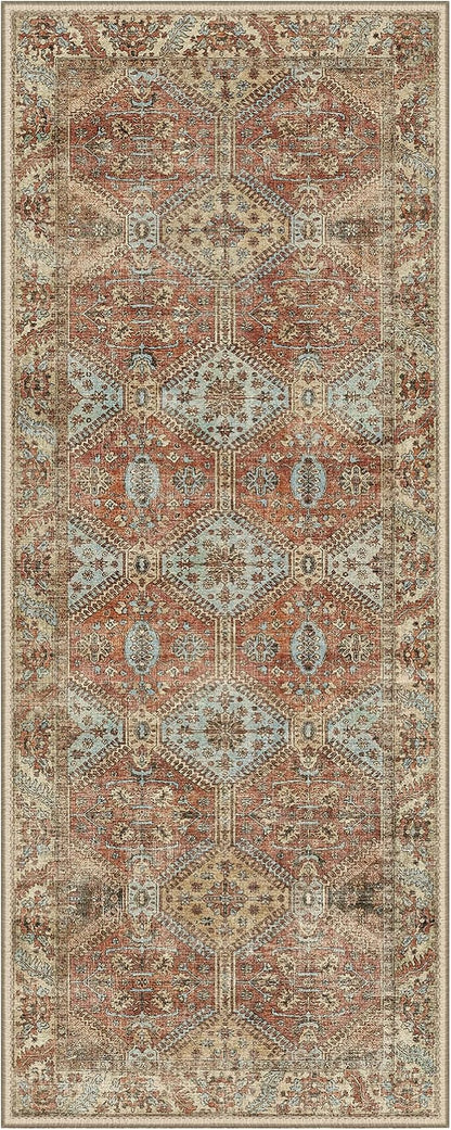 GENIMO Runner Rug 2x5 Non Slip Machine Washable Hallway Runner Rug, Low Pile - Image 4
