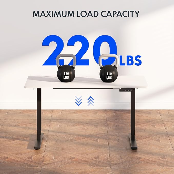 FLEXISPOT E6 3-Stage Dual Motor Electric Standing Desk 55 x 28 Sit Stand Up Desk - Image 7