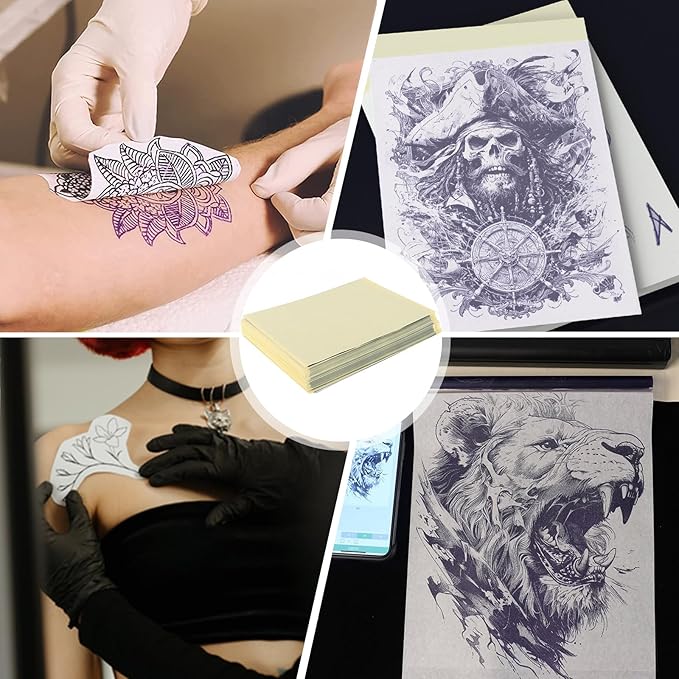 Yangna Tattoo Transfer Paper 50 Sheets A4 Thermal Stencil Paper - Image 6