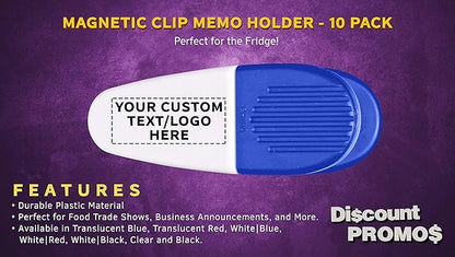 10 Magnetic Memo Holders Set - Image 2